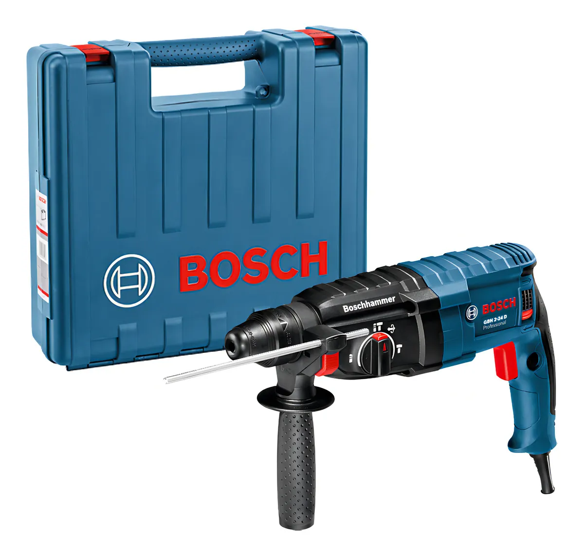 Martelete Bosch GBH 2-24 D com maleta